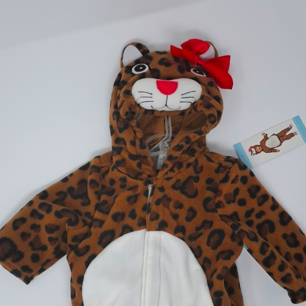 Old Navy‎ Infants Fleece Hooded 2pc Cat Costume size 0-6 months